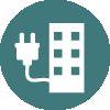 energy in buildings icon